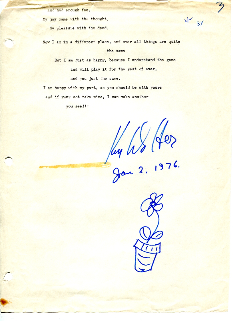 John WorldPeace Poems 1976 | World Peace Poems