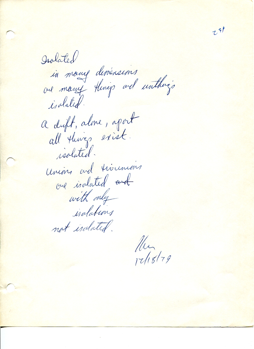 John WorldPeace Poems 1979 | World Peace Poems