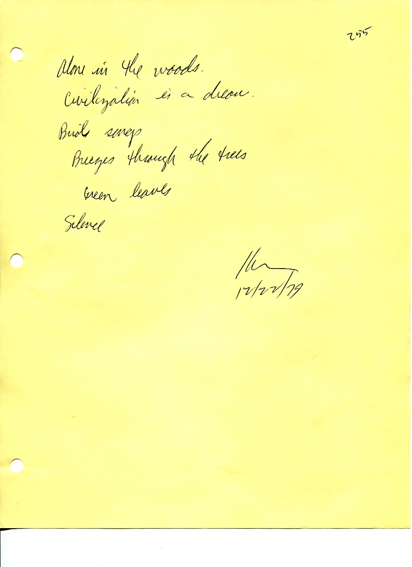 John WorldPeace Poems 1979 | World Peace Poems