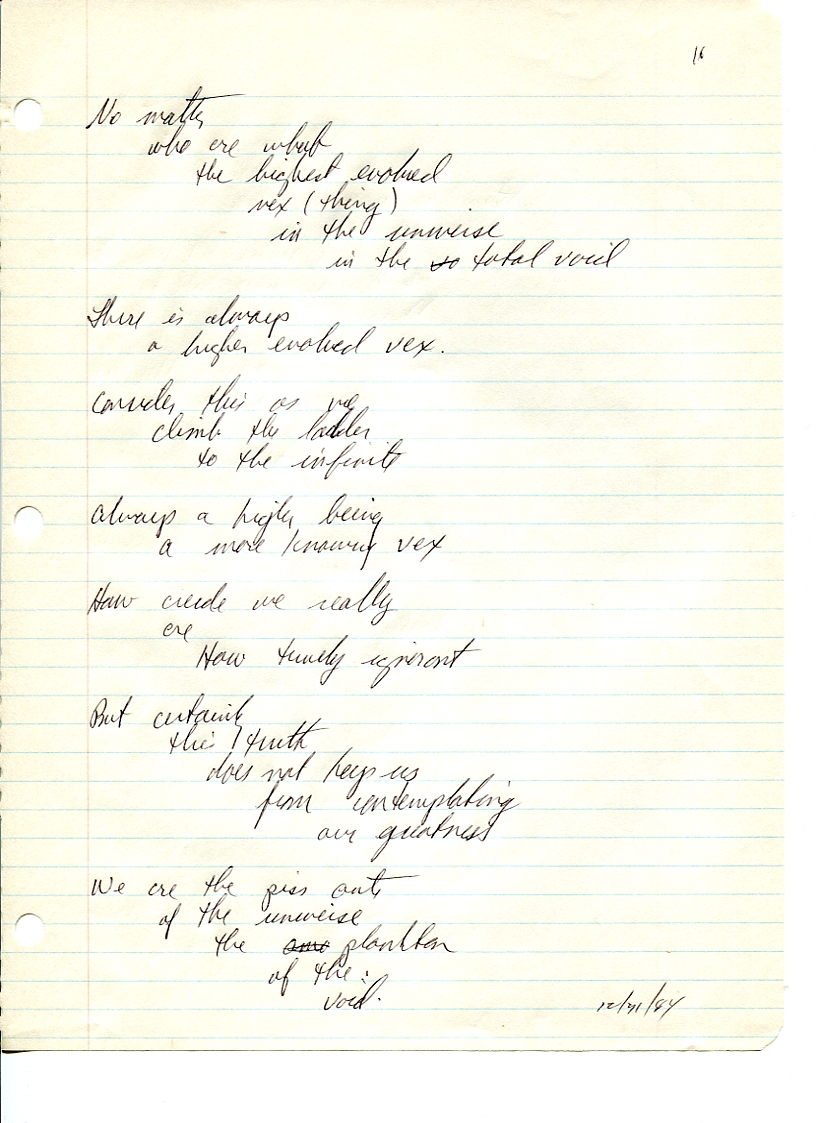 John WorldPeace Poems 1984 | World Peace Poems