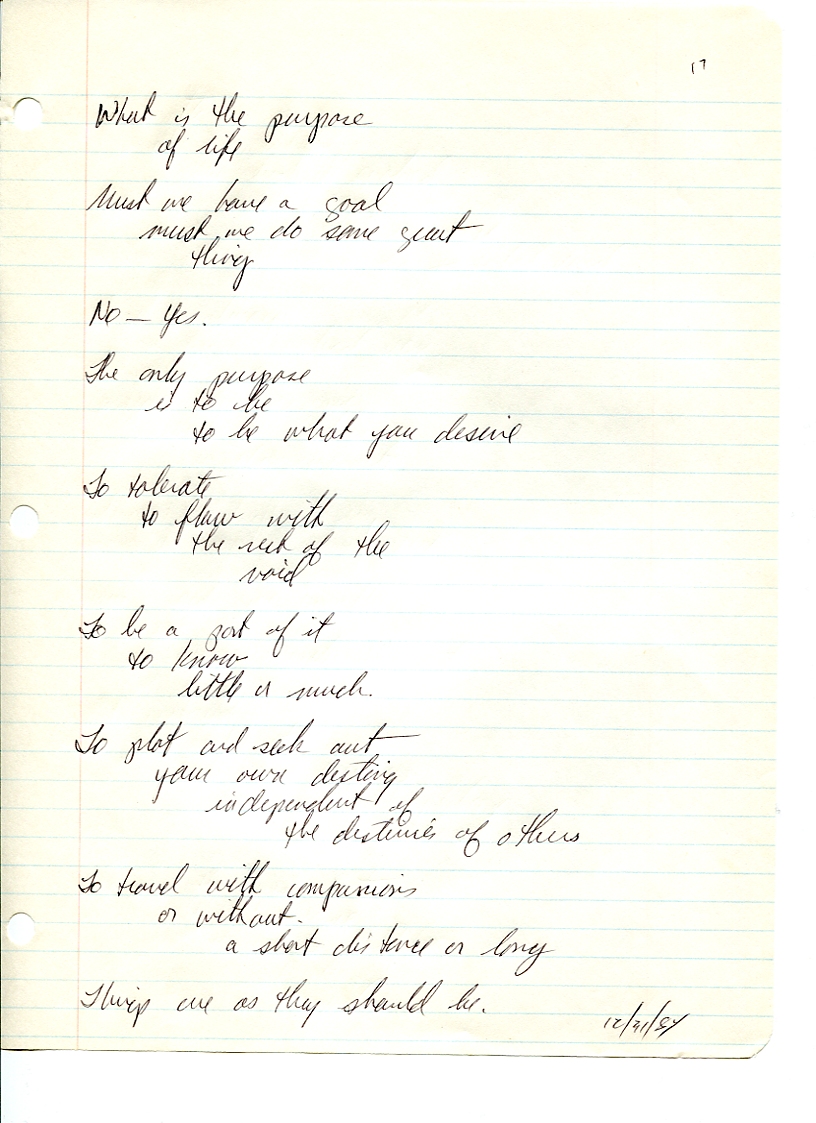 John WorldPeace Poems 1984 | World Peace Poems