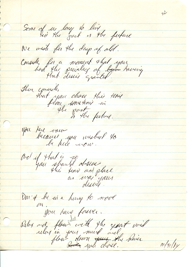 John WorldPeace Poems 1984 | World Peace Poems