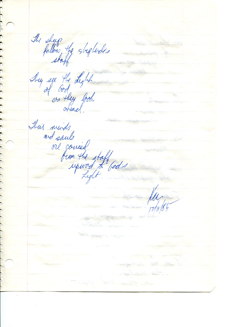 John WorldPeace Poems 1985 | World Peace Poems