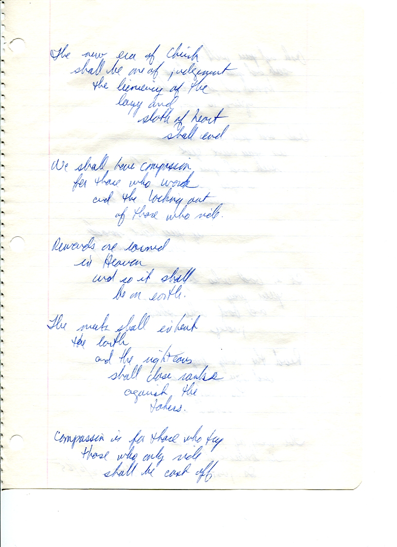 John WorldPeace Poems 1985 | World Peace Poems