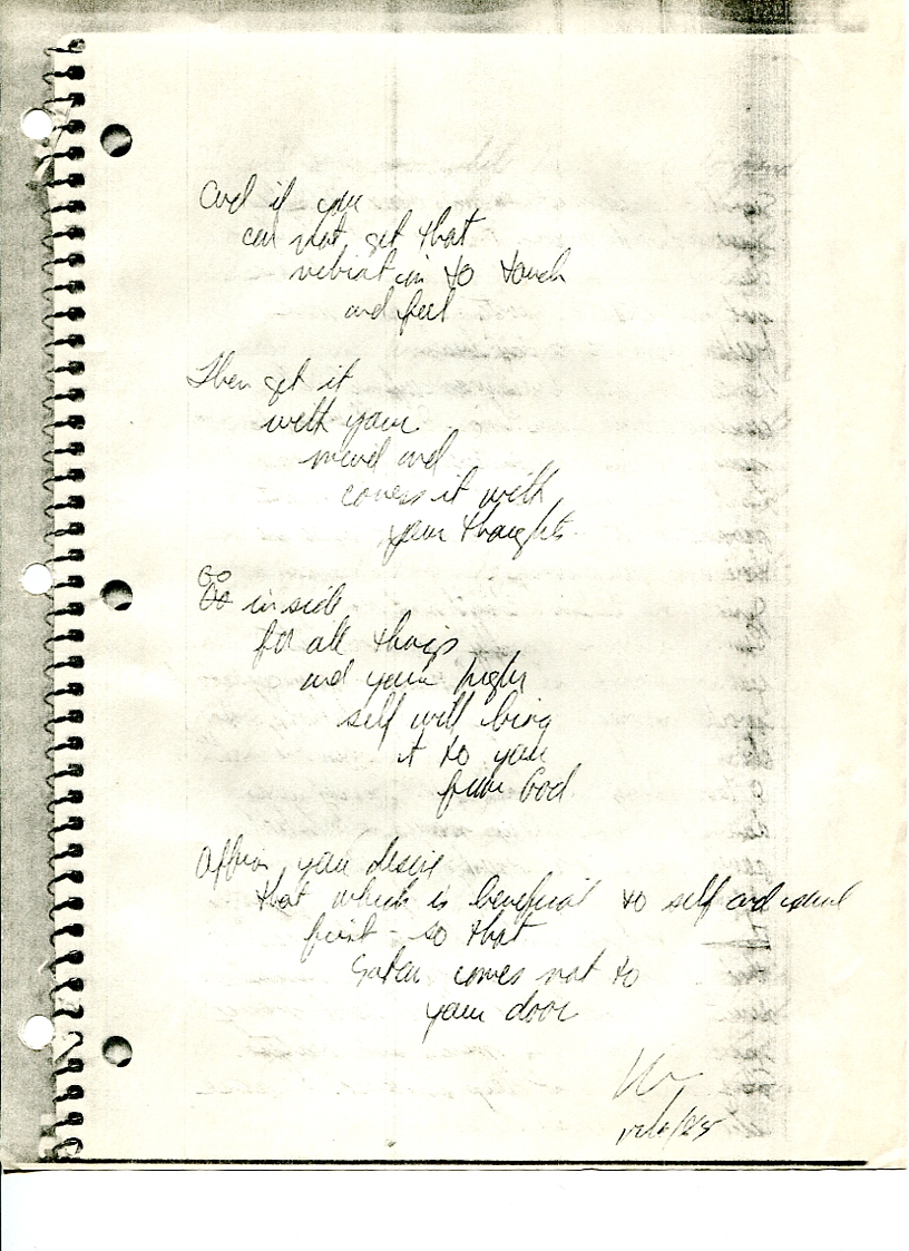 John WorldPeace Poems 1985 | World Peace Poems