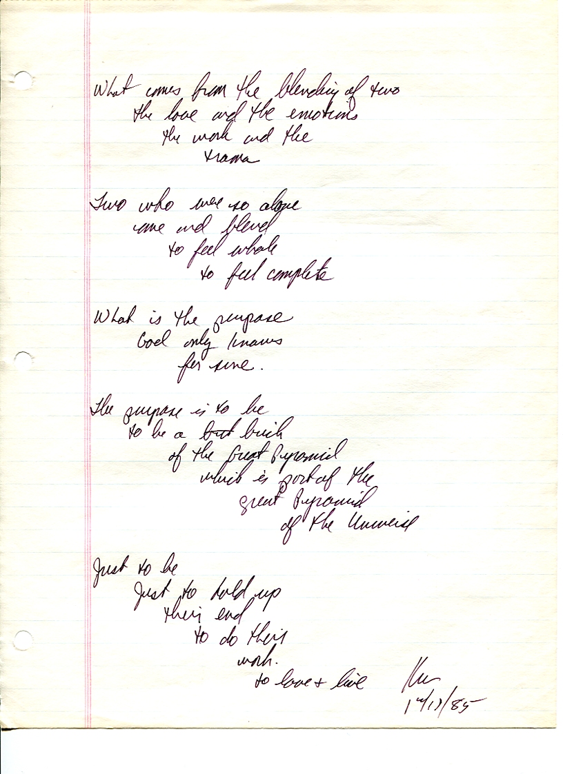 John WorldPeace Poems 1985 | World Peace Poems