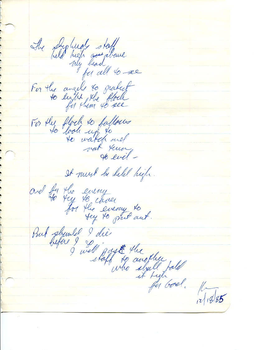 John WorldPeace Poems 1985 | World Peace Poems