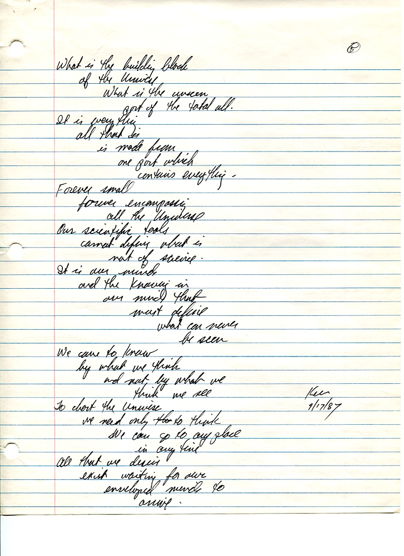 John WorldPeace Poems 1987 | World Peace Poems