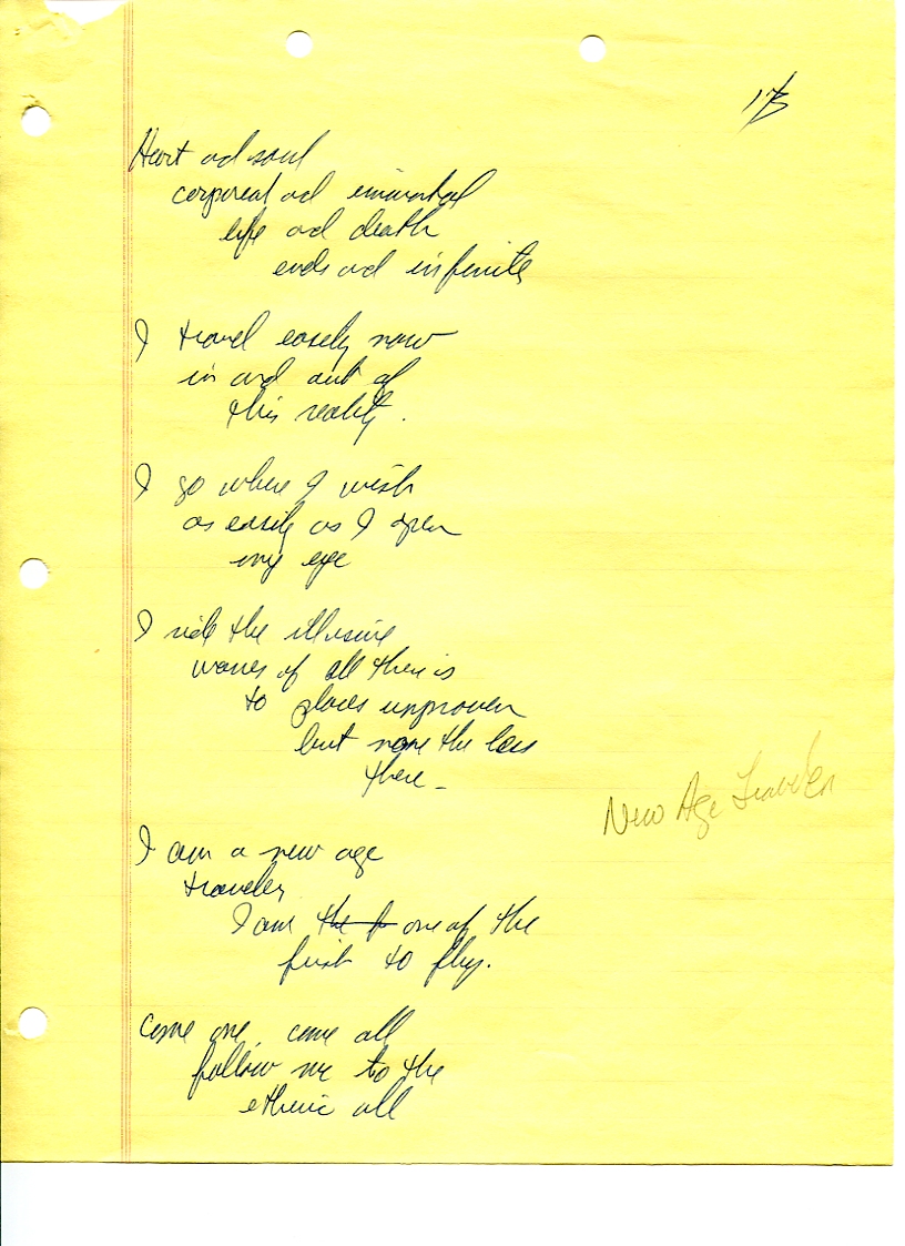 John WorldPeace Poems 1987 | World Peace Poems