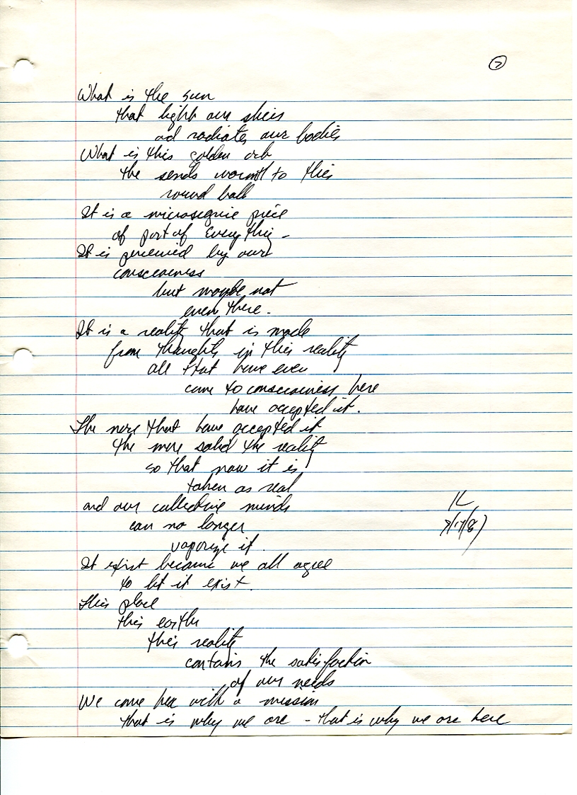 John WorldPeace Poems 1987 | World Peace Poems