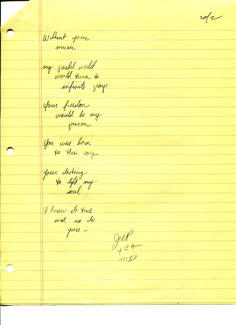 John WorldPeace Poems 1989 | World Peace Poems