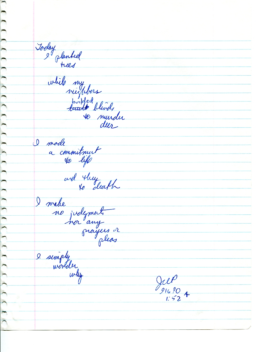 John WorldPeace Poems 1990 | World Peace Poems