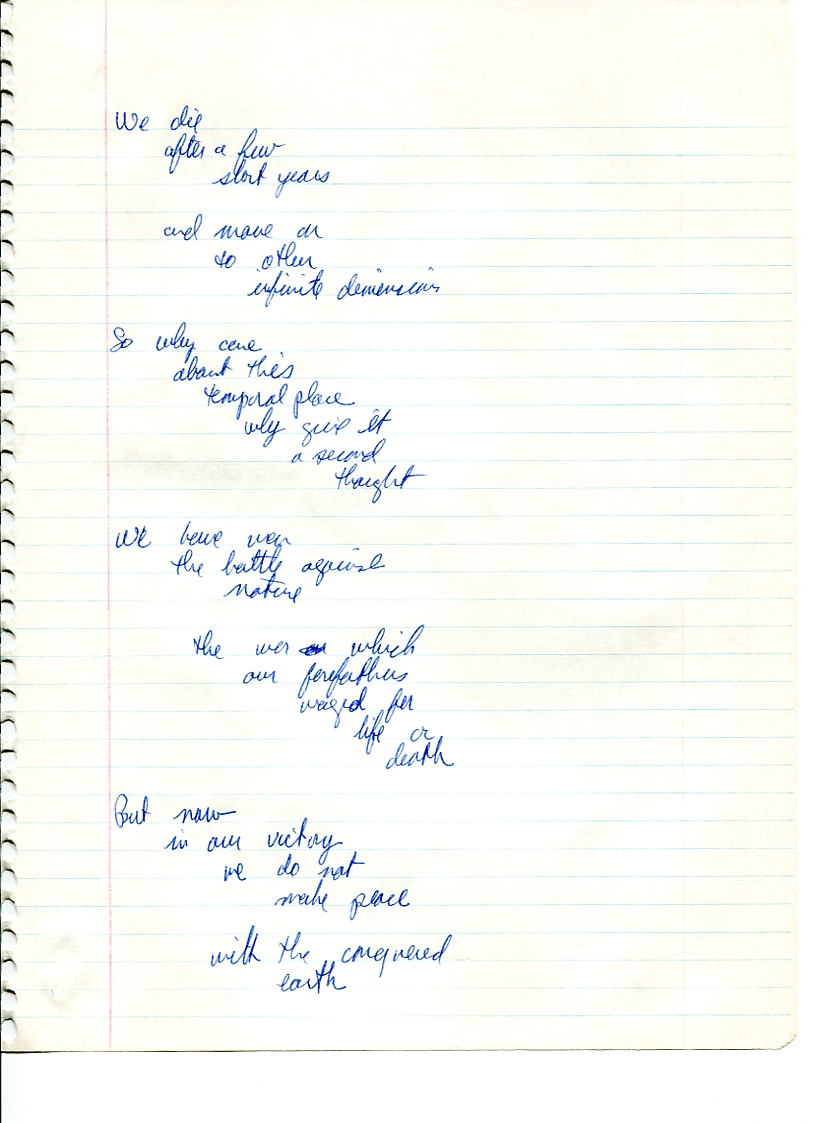 John WorldPeace Poems 1990 | World Peace Poems