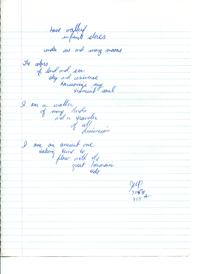 John WorldPeace Poems 1990 | World Peace Poems