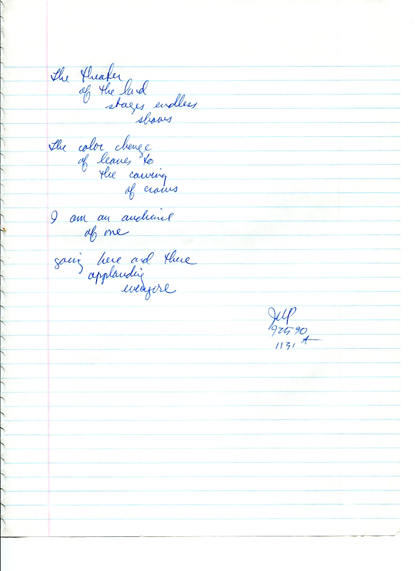 John WorldPeace Poems 1990 | World Peace Poems