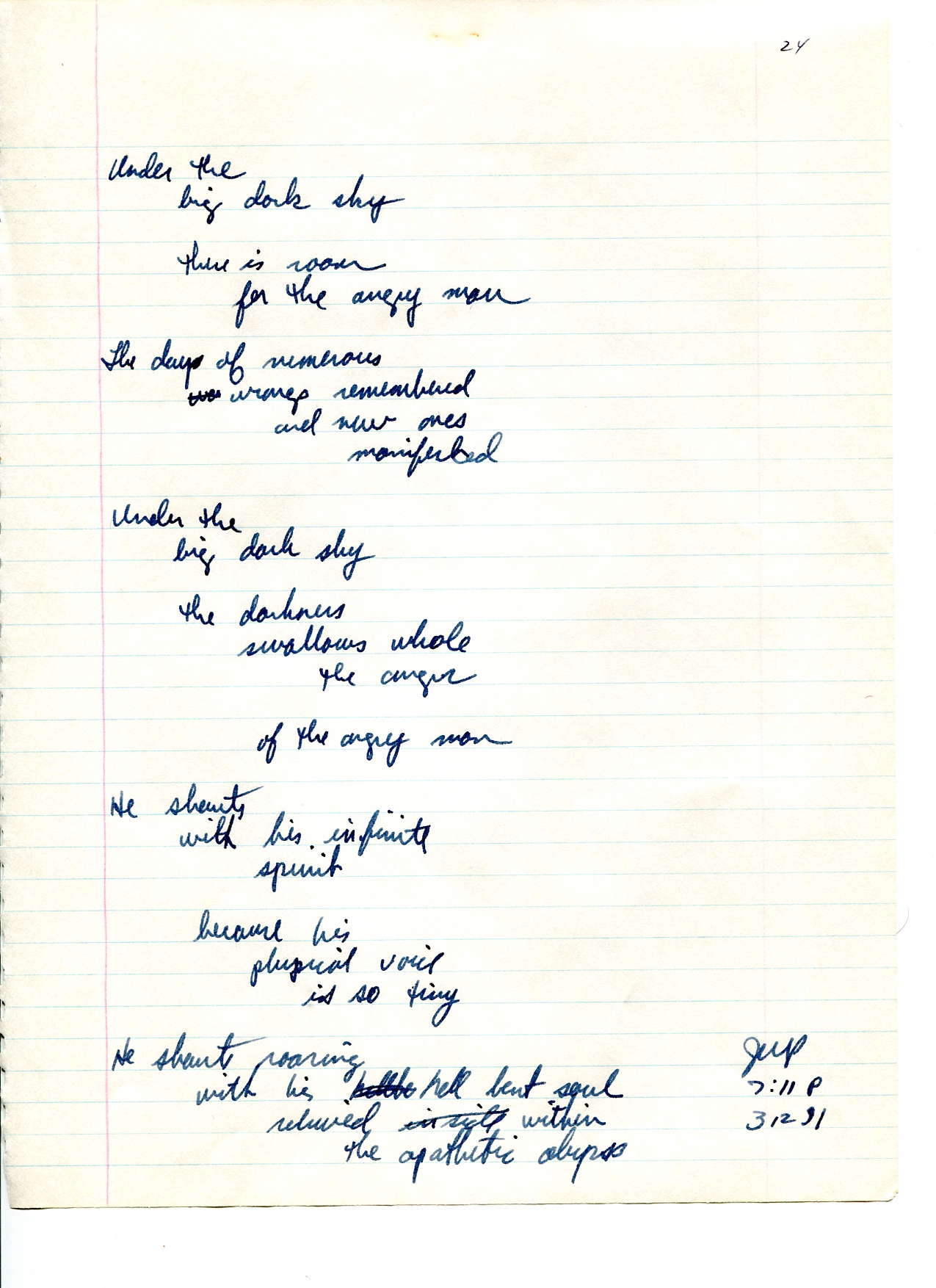 John WorldPeace Poems 1991 | World Peace Poems