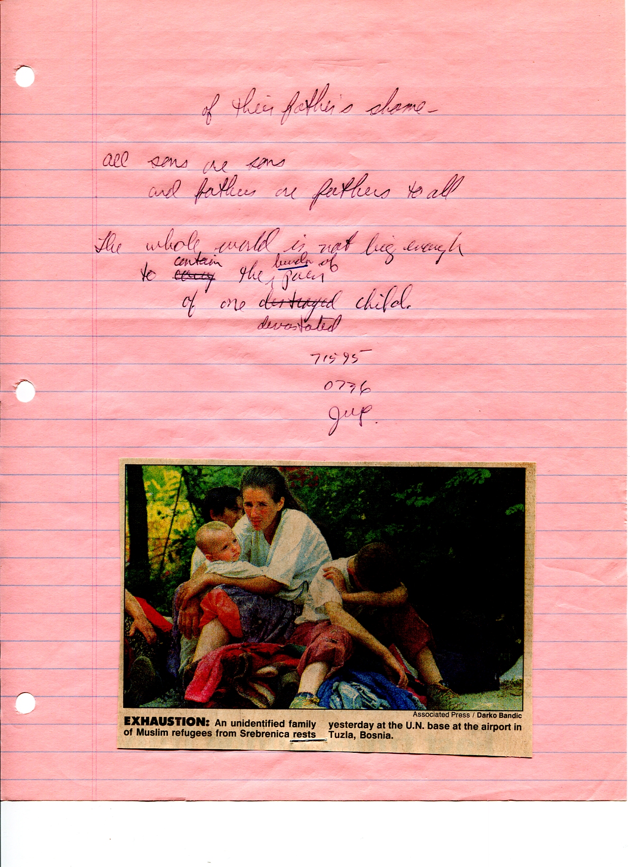 John WorldPeace Poems 1995 | World Peace Poems