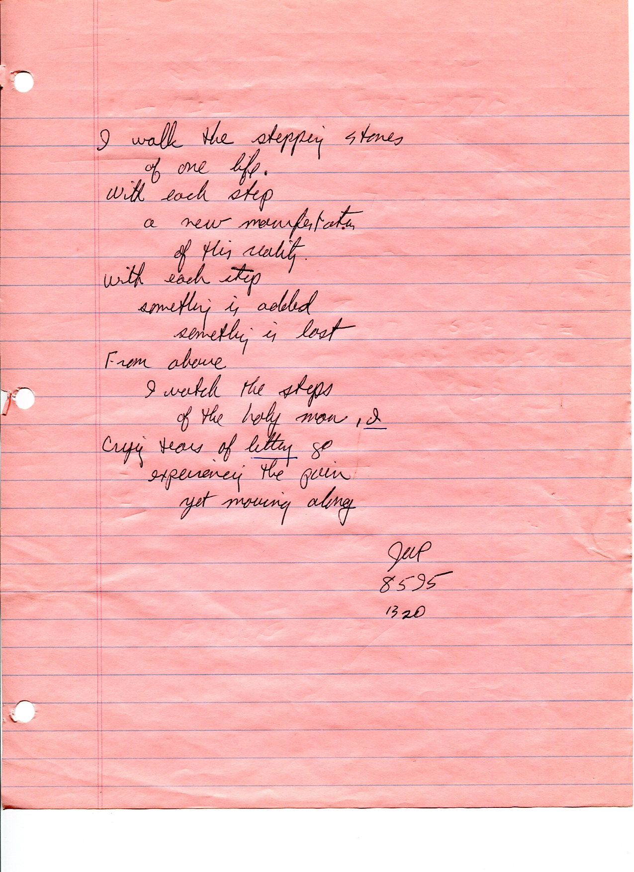 John WorldPeace Poems 1995 | World Peace Poems