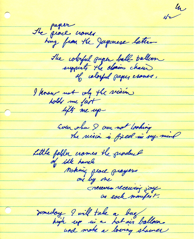 John WorldPeace Poems 2013