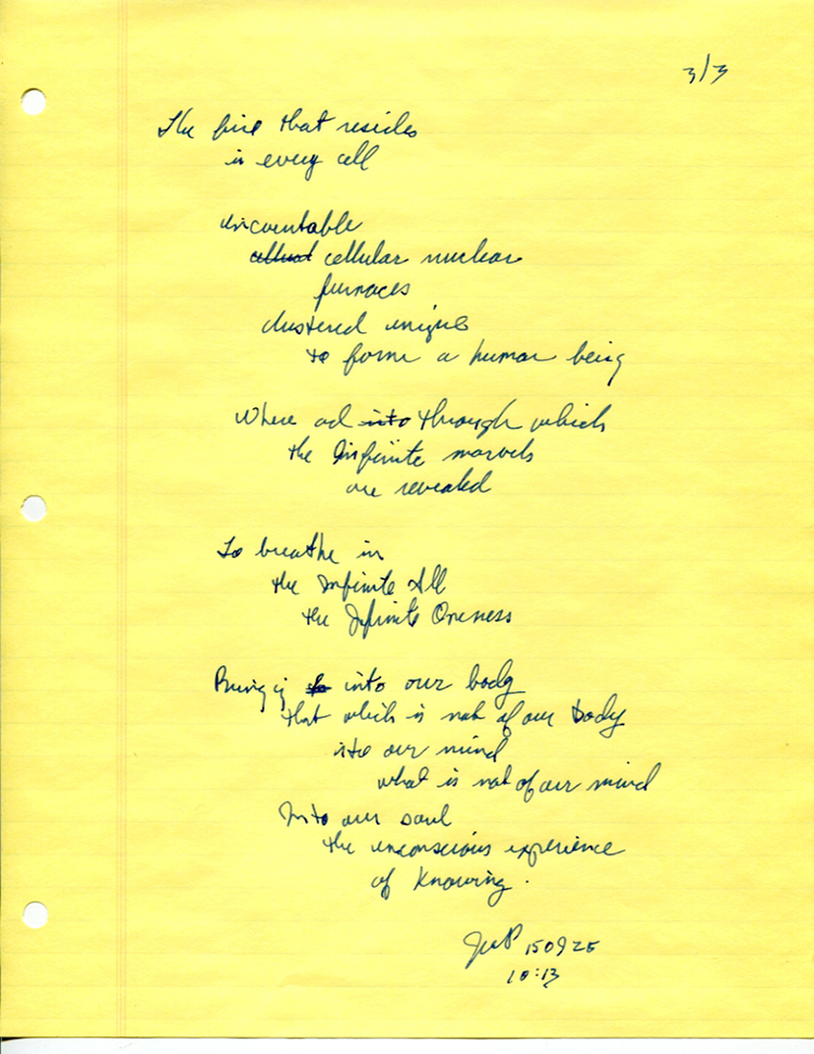 John WorldPeace Poems 2015