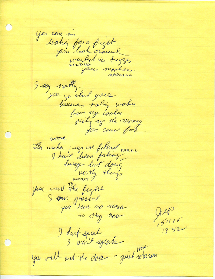 John WorldPeace Poems 2015